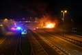 Motorway closed after reports of lorry explosion