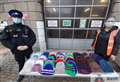 70 knitted hats for homeless thanks to PCSO