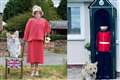 Village celebrates jubilee with 104 royal-related scarecrows