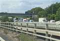 Multi-vehicle crash causes long delays on M2