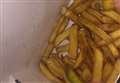 Teenager demands apology over 'green and mouldy' chips