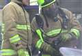 Man treated after fire during welding