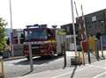 Firefighters battle paper mill blaze