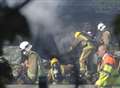 Lorry blaze sparks huge jams on M20