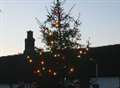 Vandals target town's Christmas tree