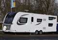 Travellers descend on car park