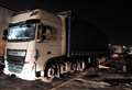 Lorry driver arrested after ‘poor driving’ reported to police