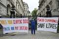 Nurses demonstrate outside Downing Street for better pay and PPE