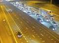 Delays after motorway crash