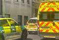 Huge emergency response after ‘empty’ van strikes man in town centre