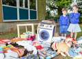 Books, computers and work destroyed in school flood