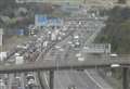 Drivers face delays after crash on M25