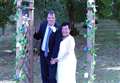 Covid can't stop assisted living pair tying the knot