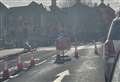 Traffic chaos as road is dug up again