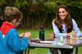 Kate toasts marshmallows as she becomes joint president of The Scout Association