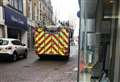 Fire crews cordon off high street