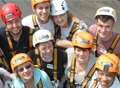 Record breaking abseil raises thousands for charity