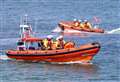 Two children and adult rescued from dinghy drifting out to sea