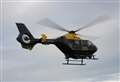 Helicopter joins police search for man