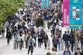 Footfall returns to normal in cities at weekends but not weekdays – report