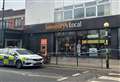 Sainsbury’s store cordoned off by police