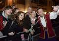 Archive pictures of celebs switching on Christmas lights in Kent