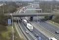 Emergency repairs shut two lanes of M20