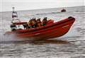RNLI volunteers help rescue yacht crew after it ran aground
