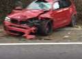 Traffic stopped on motorway after crash