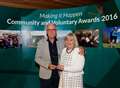 Community champions celebrated at volunteering and community awards