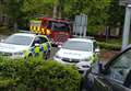 Emergency services called to woman on shopping centre roof 