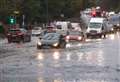 Flooding causes travel chaos ahead of thunderstorm warning 