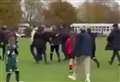 Shocking footage of adults brawling at under 10s football match goes viral