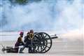 Queen’s coronation anniversary marked with gun salutes across capital