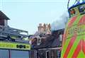 Four young children in hospital after fire