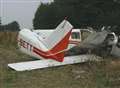 Two hurt after plane crash lands