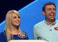 Father and daughter on tv quiz