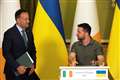 Probe under way into image of drone in Ukraine with Ireland stamp – Varadkar