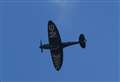 Spitfire delivers special message to the NHS