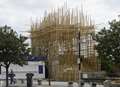 Bamboozled by 'monstrous' sculpture