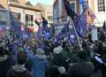 VIDEO: Anti-Brexit 'flashmob' descends on city