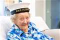 Former headmistress presented with Naval cap to celebrate 100th birthday