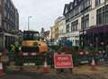 Road remains closed after burst water main