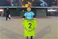 Harvey 2 Old Trafford: Boy, seven, takes on 40-mile walk for cousin with cancer