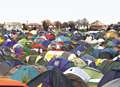 Campsite plans compared to Glastonbury