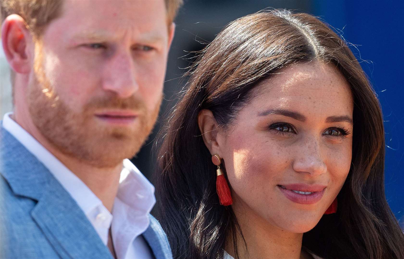 Harry and Meghan stepped down as working royals last year (Dominic Lipinski/PA)