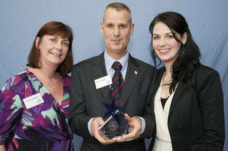 Matt and Caroline Loughrey with daughter Jessica