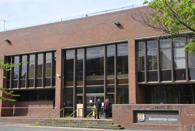 Patrick Maughan appeared at Folkestone Magistrates' Court. Stock picture