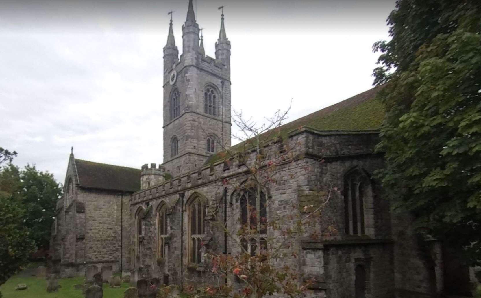 The events take place inside the church. Image: Google Maps