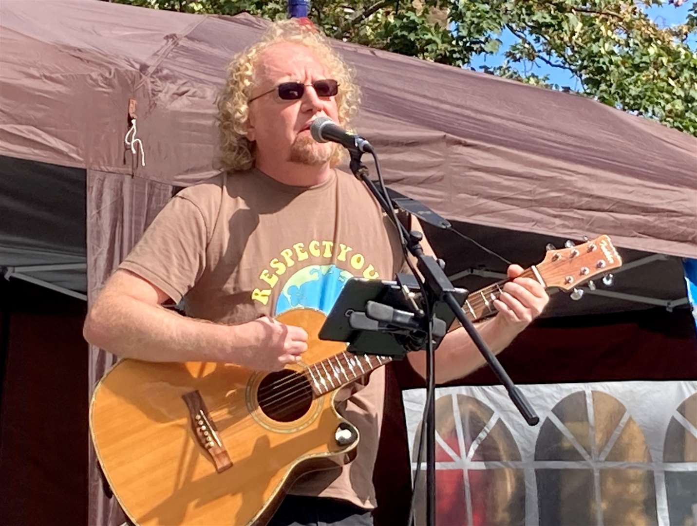 Sheerness Seaside Festival Free Music Saturday headline act Dan Sheehan. Picture: John Nurden